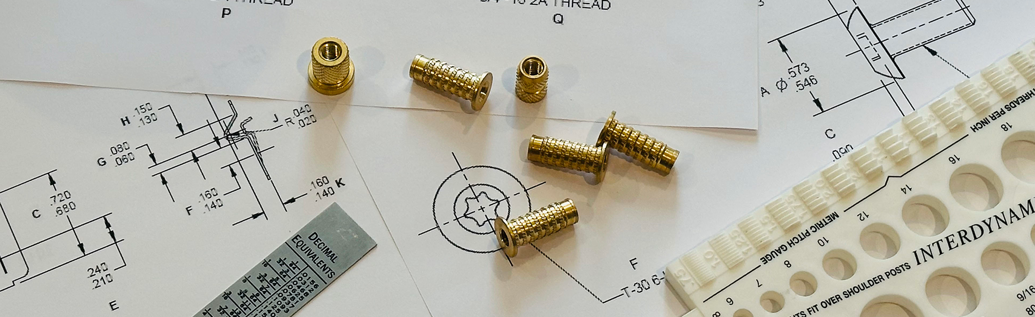 Threaded Inserts on Component Blueprint - CFI